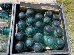 4 Crates of Glass & Ceramic Insulators, approx 150, *Unreserved*