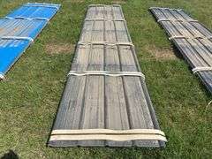 Lift of Millends Metal Siding/Roofing Approx. 9'-15' Long x 3' Wide (Approx. 50 Sheets Dark Mixed Color), *Unreserved*