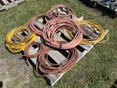 7 Assorted air hoses, *Unreserved*