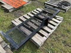 Truck Headache Rack w/ tire mount, no hardware, approx 5'11"x2', *Unreserved*
