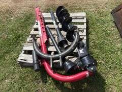 Red Rock 3PH Auger & Bit , 540 PTO approx 6'10" dia, *Unreserved*