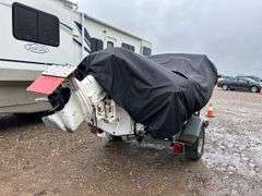 16' Magnum Boat On Trailer