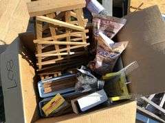 Trestle Bent Jig w/ Approx. 7 Completed Trestles, 1'6-2'3'' Including Misc Landscape Wire & Mortar *Unreserved*