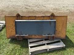 72" Box Blade w/ quick attach, universal fit, approx 6'x3', *Unreserved*