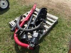 Red Rock 3PH Auger & Bit , 540 PTO approx 6'10" dia, *Unreserved*
