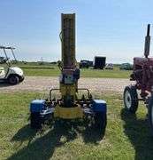 Trailer Type Post Hole Auger w/ 2 Auger Bits Approx. 12'' & 9'' *Unreserved*