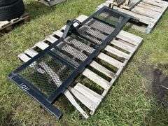 Truck Headache Rack w/ tire mount, no hardware, approx 5'11"x2', *Unreserved*