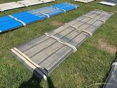 Lift of Millends Metal Siding/Roofing Approx. 9'-15' Long x 3' Wide (Approx. 50 Sheets Dark Mixed Color), *Unreserved*