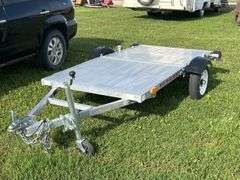 2010 Trifold Aluminum Trailer 4'x8', *Unreserved*