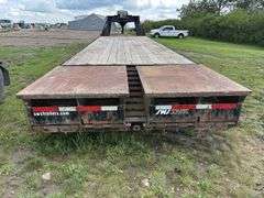 2018 ABU Flat Deck Tri Axle Goose Neck Trailer *Unreserved*