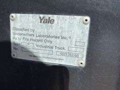 2000 Yale Forklift, GLC050RGNUAE084, *Unreserved*