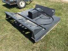 2023 Wolverine Brush cutter Skid steer attachment, Hydraulic drive, *Unreserved*