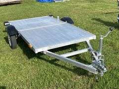 2010 Trifold Aluminum Trailer 4'x8', *Unreserved*