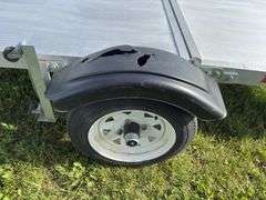 2010 Trifold Aluminum Trailer 4'x8', *Unreserved*