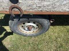 Horse Drawn Wagon w/ pole, eveners, neck yoke, trailer has turntable, front axle & brakes on rear, *Unreserved*