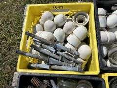 4 Crates of Glass & Ceramic Insulators, approx 100, *Unreserved*