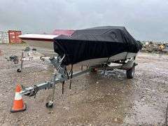 16' Magnum Boat On Trailer