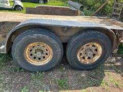 2004 Trailer Skid Dual Axel Flat Deck Trailer *Unreserved*