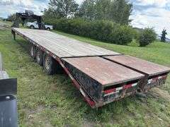2018 ABU Flat Deck Tri Axle Goose Neck Trailer *Unreserved*