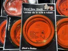 Bin w/ B&D Bandsaw blades approx 50, PN# 74-48204, *Unreserved*