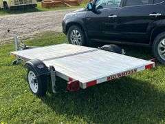 2010 Trifold Aluminum Trailer 4'x8', *Unreserved*