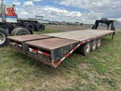 2018 ABU Flat Deck Tri Axle Goose Neck Trailer *Unreserved*