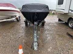 16' Magnum Boat On Trailer
