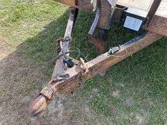 Flatdeck trailer, approx 8 1/2'x18 1/2', bumper pull, *Unreserved*