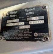 Dodge D150 Club Cab truck, Non-Runner, *Unreserved*