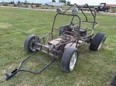 Dune Buggy Frame No Engine c/w Tow Hitch, Needs Work c/w Transmission, *Unreserved*