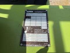 1998 Clark Forklift TMG15, Non Runner *Unreserved*