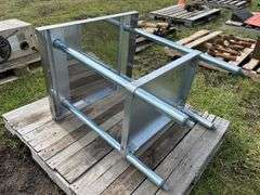 Stainless Steel Prep table approx 2'10"x2'x2'6", height adjustable lower shelf, *Unreserved*