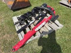 Red Rock 3PH Auger & Bit , 540 PTO approx 6'10" dia, *Unreserved*