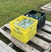 2 Crates of Glass Insulators, approx 60, *Unreserved*