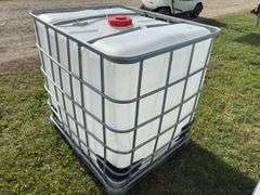 1000L Tote (not food grade) in metal cage w/ lid & valve, approx 4'x4'x3', *Unreserved*