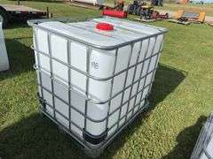1000L Tote (not food grade) in metal cage w/ lid & valve, approx 4'x4'x3', *Unreserved*