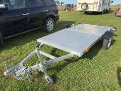 2010 Trifold Aluminum Trailer 4'x8', *Unreserved*