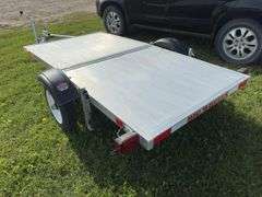 2010 Trifold Aluminum Trailer 4'x8', *Unreserved*