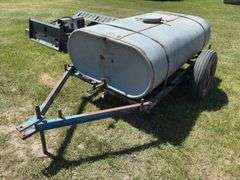 200 gal Water Tank on farm trailer, *Unreserved*