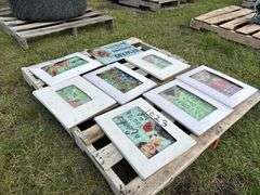 Textured Tempered Cutting Boards, approx 1'3"x11", count 9, *Unreserved*