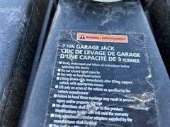 3 Ton Floor jack, no handle, *Unreserved*