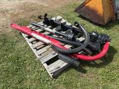 Red Rock 3PH Auger & Bit , 540 PTO approx 6'10" dia, *Unreserved*