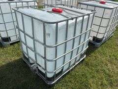 1000L Tote (not food grade) in metal cage w/ lid & valve, approx 4'x4'x3', *Unreserved*