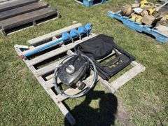 Cabela's Chair (foldable), Tas Motor - gas, unknown condition, auger bit, *Unreserved*
