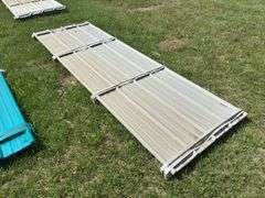 Lift of Millends Metal Siding/Roofing Approx. 5' Long x 3' Wide (Approx. 7 Sheets Stone Grey Color), *Unreserved*