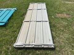 Lift of Millends Metal Siding/Roofing Approx. 5' Long x 3' Wide (Approx. 7 Sheets Stone Grey Color), *Unreserved*