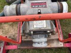 Multi Quip Water Pump Model QP-3TH, 3"x3" on trailer, w/ suction hose, *Unreserved*