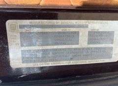 1985 Chevrolet G10 (Shorty) Van *Unreserved*