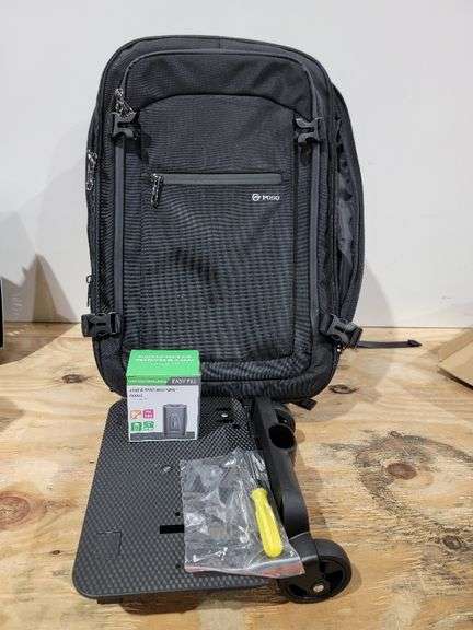 VACUUM BACKPACK TRAVEL, 60L EXPANDABLE VACUUM SEAL BACKPACK WITH PUMP & LAPTOP COMPARTMENT (FITS 17"