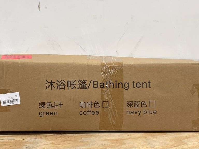 SHOWER TENT, PRIVACY DRESSING ROOM, CAMPING SHELTER, OR PORTABLE TOILET STALL WITH WATER BAG FOR CAM